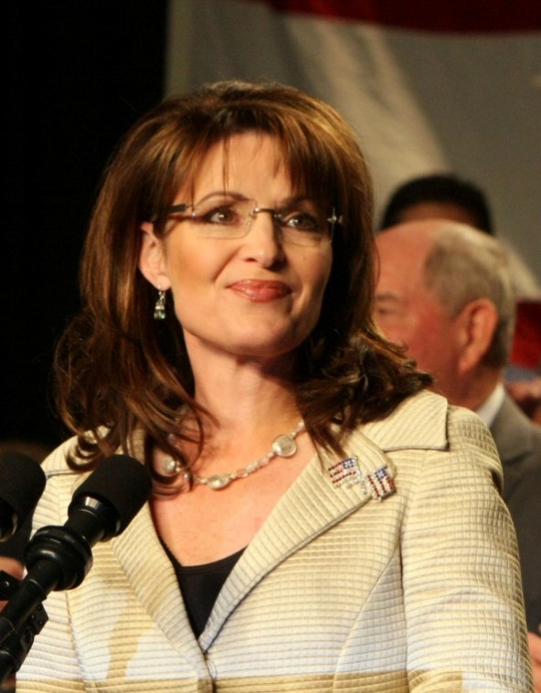 Sarah Palin at the Chambliss Rally.