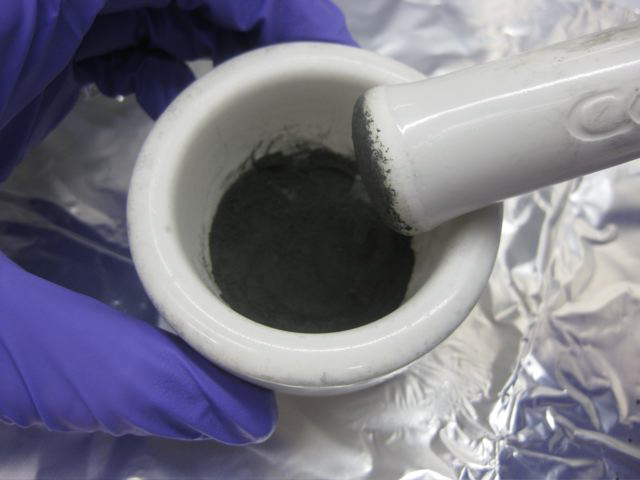The team at NASA’s center for Astrobiology crushed meteorites with a mortar and pestle before beginning vitamin B-3 analysis, according to the study.