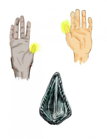Non-dominant hand influences thumb’s evolution