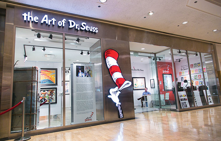 The Art of Dr. Seuss Gallery at Water Tower Place, 835 N. Michigan Ave., is open until Oct. 12, before it moves to Atlas Galleries, 900 N. Michigan Ave., opening Oct. 24.