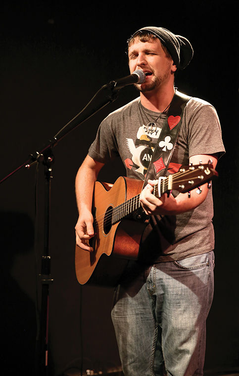 Scott Nadeau, senior business & entrepreneurship major, performed Sept. 25 at the HAUS Party event, hosted by the Club Management practicum class at the Wabash Campus Building on 623 S. Wabash Ave.