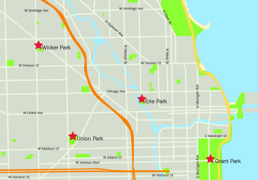 Map of Parks