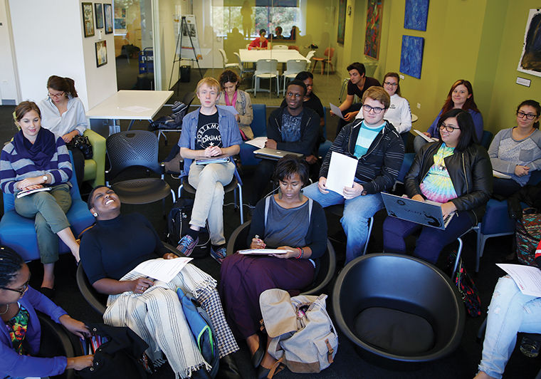 An information session was held Oct. 1 on the third floor of the library, 624 S. Michigan Ave., where students received applications to apply to be part of the student board. 