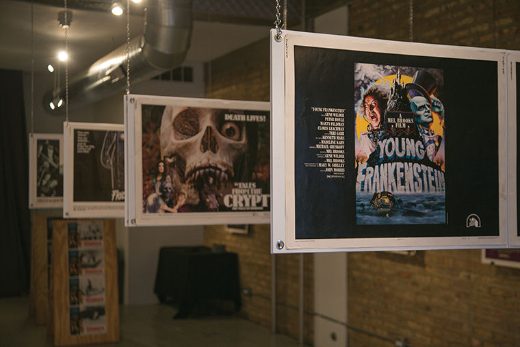 Uncovered posters inspire spooky art show