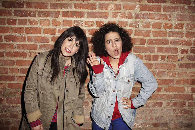 Abbi+Jacobson+and+Ilana+Glazer%2C+the+comedy+duo+of+Comedy+Central%E2%80%99s+acclaimed+show+%E2%80%9CBroad+City%2C%E2%80%9D+brought+their+live+act+to+Lincoln+Hall%2C+2424+N.+Lincoln+Ave.+on+Nov.+12.