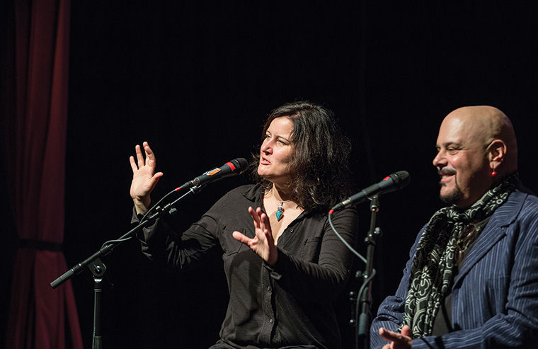 Singer/songwriter Paula Cole discussed industry experiences and offered advice to music students Oct. 27 at the Music Center, 1014 S. Michigan Ave.