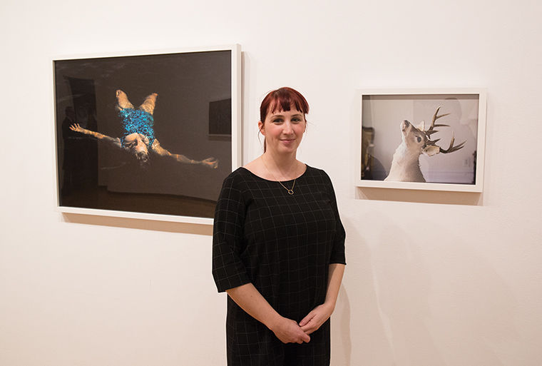 Photography alumna Barbara Diener introduced her work Jan. 26 at the Museum of Contemporary Photography in the 600 S. Michigan Ave. Building for the opening reception of the “What Remains” exhibit.