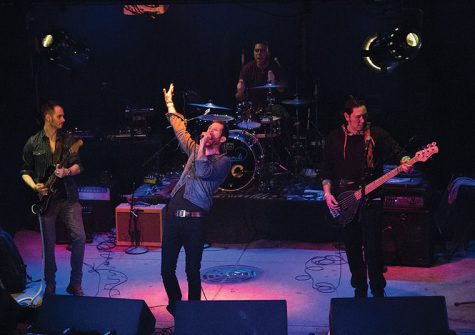AYOH, a band in the college’s student-run record label AEMMP Records, performed March 3 at Reggie’s Rock Club, 2105 S. State St., for AEMMP’s kickoff event that raised awareness for the label’s trip to this year’s South by Southwest film, music and live performance festival in Austin, Texas.