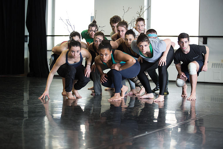 Dancers+rehearse+for+upcoming+show+inside+studio+300+at+the+Dance+Center%2C+1306+S.+Michigan+Ave.