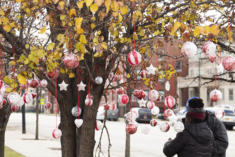 Ornaments with HIV information and resources on the inside will be hung in the Austin and North Lawndale neighborhoods until February.