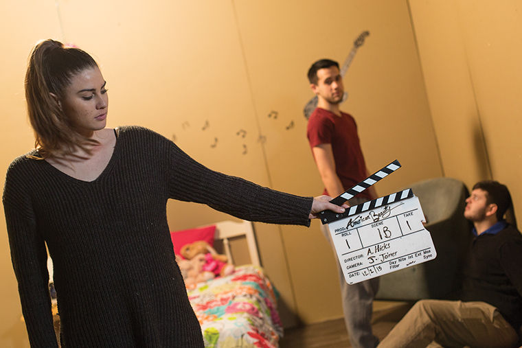 Through the acting and directing courses, students enrolled are able to collaborate on films during the semester, said Wendi Weber, lecturer in the Theatre Department. 