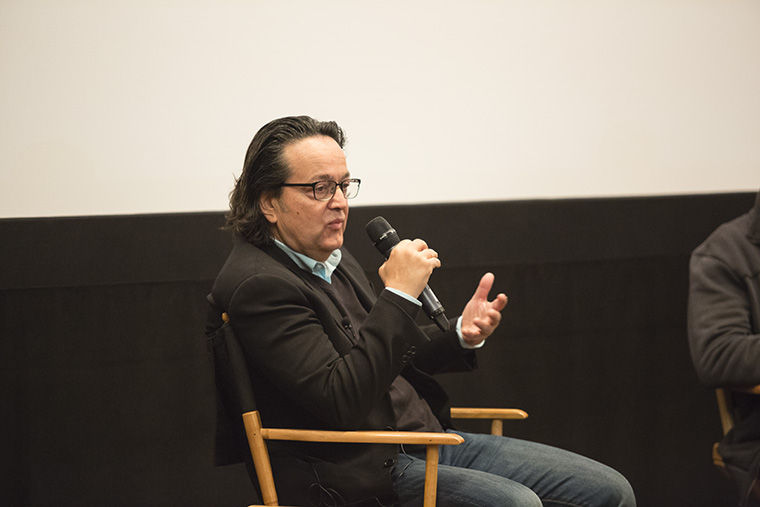 Len Amato, president of HBO Films, gave students advice on the film industry at Film Row Cinema at the 1104 S. Wabash Building. 