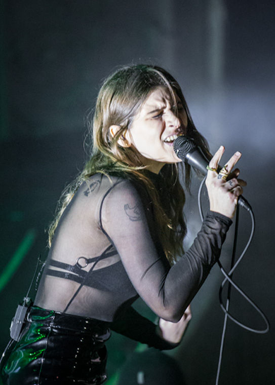 Best Coast’s Bethany Cosentino ended the Feb. 25 show at Thalia Hall, 1807 S. Allport St., by thanking the crowd for “being weird” and giving them a “peace out.”