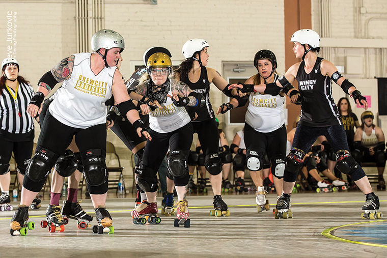 The Windy City All-Stars played against the Milwaukee Bruisers, winning the first game of the season April 2.