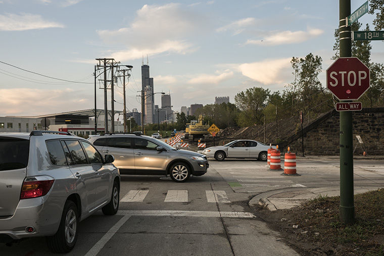 Roadway Construction began Sept. 30 near 1700 S. Wentworth Ave. and extends to Wentworth Avenue near Chinatown to ease congestion for South Side commuters traveling into the Loop. 