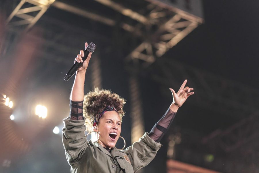 Alicia Keys, who performed Sept. 24 at Chance the Rapper’s Magnificent Coloring Day Festival at U.S. Cellular Field, released album HERE on Nov. 4. 