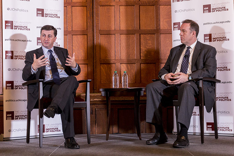 The Institute of Politics at the University of Chicago hosted former British politician Douglas Alexander Nov. 15 to discuss what led to the Brexit victory.