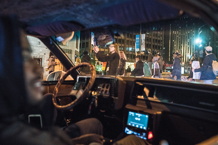 In response to the election of Donald Trump, thousands of protesters took to the street Nov. 9. The protest shut down major streets in the Loop during rush hour and late into the night.