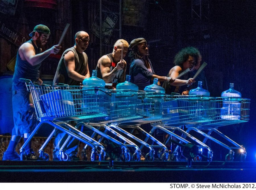 The high energy percussion show “STOMP” is back in Chicago and will run at the Broadway Playhouse, 175 E. Chestnut St., until Jan. 1, 2017. 