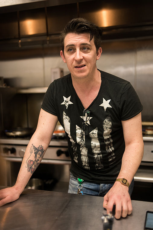 Camillo Villa, head chef at The Polenta Bar.