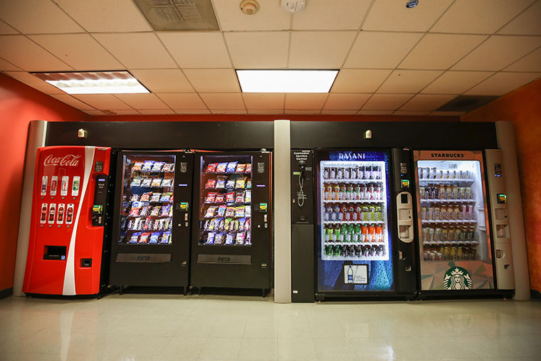 The Mark Vend. Co. vending machines in Columbia buildings have QR codes and a telephone number to send in snack suggestions.  