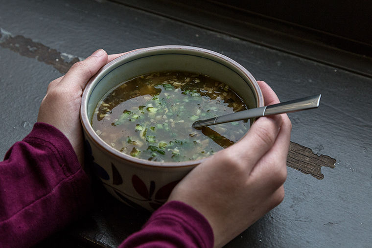 A recipe for baked potato soup was included along with the second “Letter from Ames” with a narrative about being a teaching assistant at Bowling Green State University.