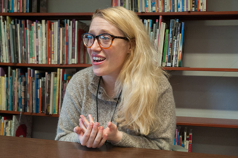 Molly Hart, student engagement coordinator at the Library, said she hopes the De-Stress Fest provides a place of relaxtion for students during finals.  