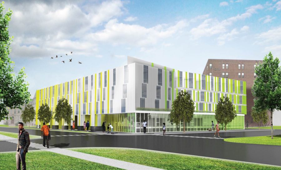 The KLEO Arts Residence, located on the corner of Garfield Boulevard and Michigan Avenue, will provide affordable housing, convenient work space and easy access to public transportation for artists.