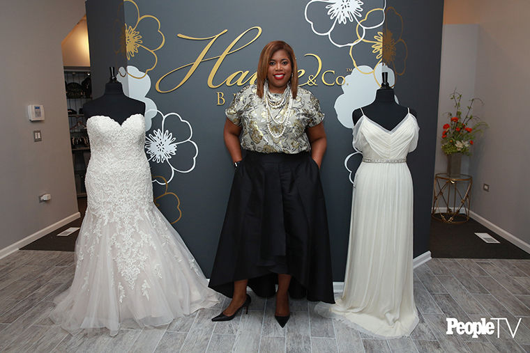 Shannelle Armstrong-Fowler opened her own bridal shop, Haute & Co. Bridal Boutique, as a way to help plus-size brides. 