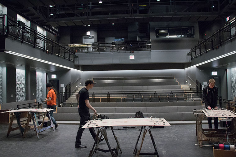 Renovations of the Getz Theatre make the building a more efficient performance and classroom space for faculty and students. 