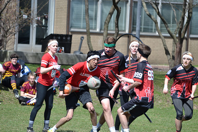 Columbia’s Quidditch team has transformed from a club into a competitive organization, with hopes to make it to nationals in the upcoming year. 