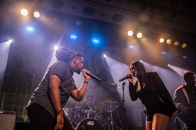 Students from 11 different music groups competed at Columbia’s Biggest Mouth to open for the headliner of Manifest May 11.