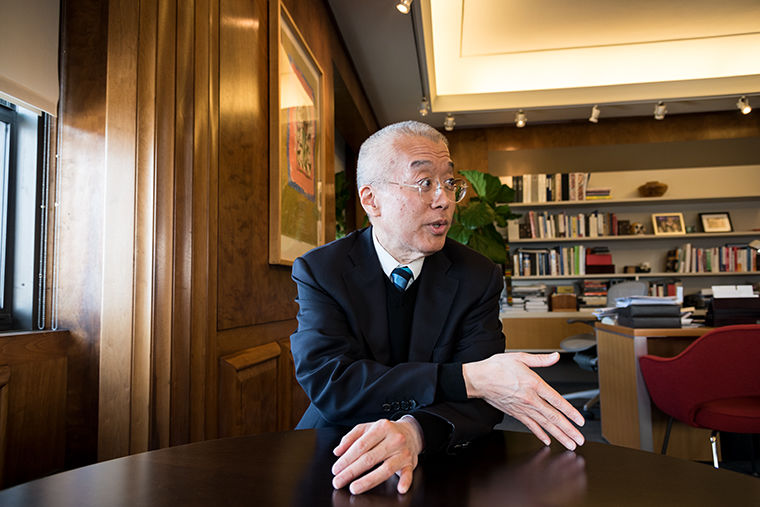 President and CEO Kwang-Wu Kim said he will continue to add improvements, such as new security measures, to the campus next semester. 