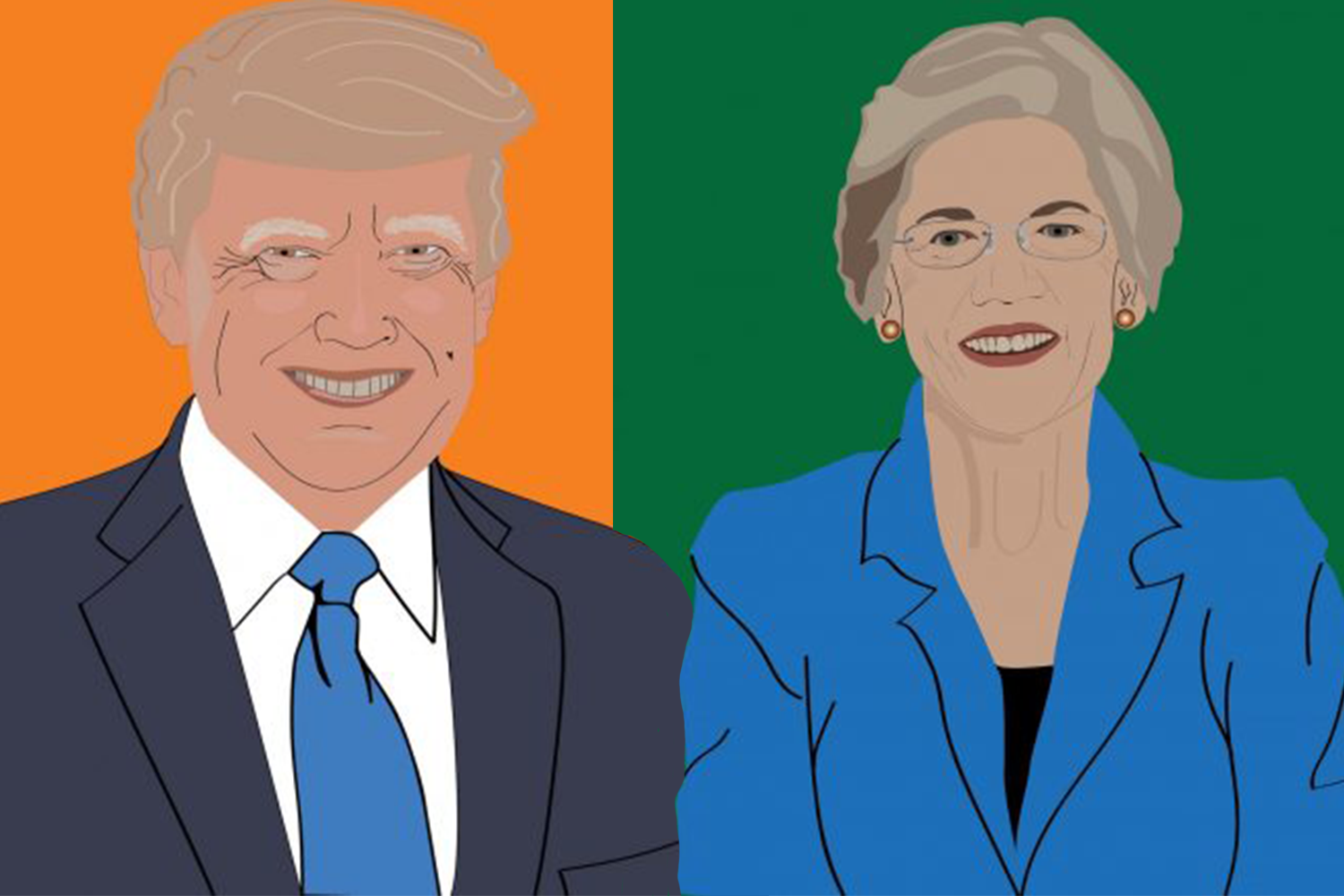 V-87 2020 Democratic Candidates Time Magazine 2019 24x36 12x18 Fabric Poster 