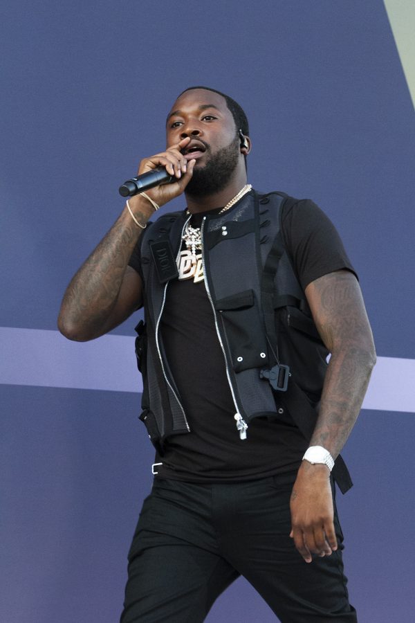 Philadephia-born rapper Meek Mill performs Sept. 5 at the NFL Kickoff Experience in Grant Park.