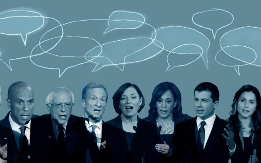 The best responses in an otherwise tame Democratic presidential debate