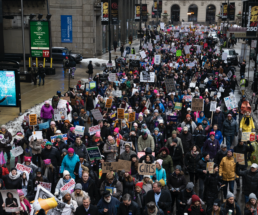 Chicago’s fourth Women’s March, in photos The Columbia Chronicle