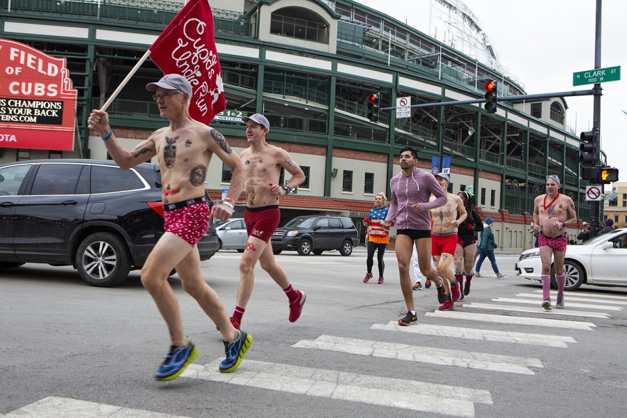 Ready, set, undress: Hundreds run in their undies for charity