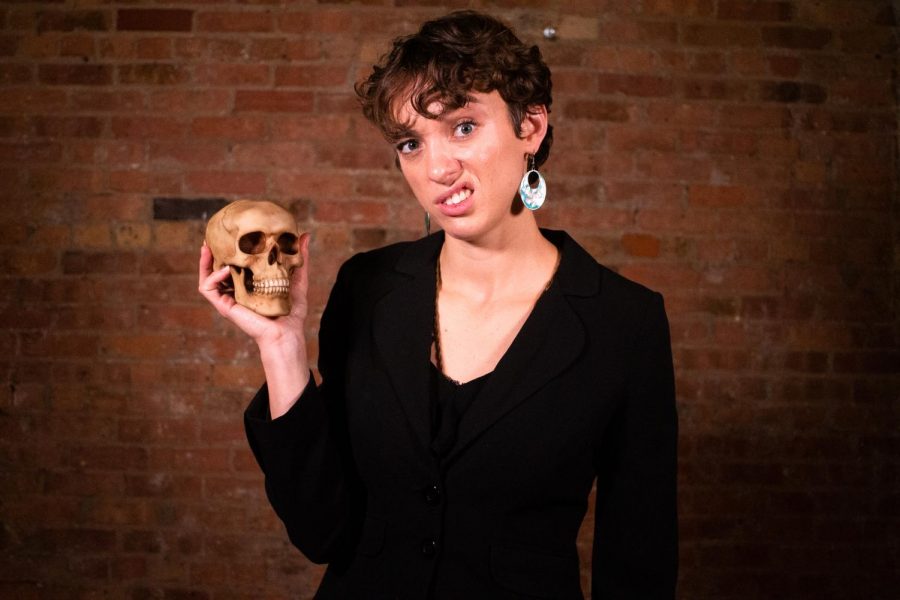 Kate Smith spent 3 1/2 years creating her production, “One Woman Hamlet.”