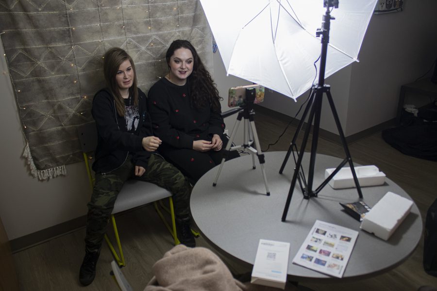 (From left) Kate Roberts and Kassidy Graf created their channel Jerry Crew Comedy while in high school as a way to share inside jokes with subscribers. 