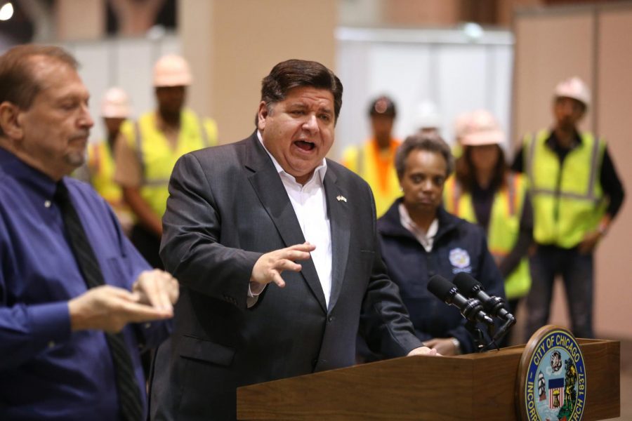 Gov. J.B. Pritzker announces expanded efforts to provide relief for private and commercial student loan recipients during the coronavirus pandemic.