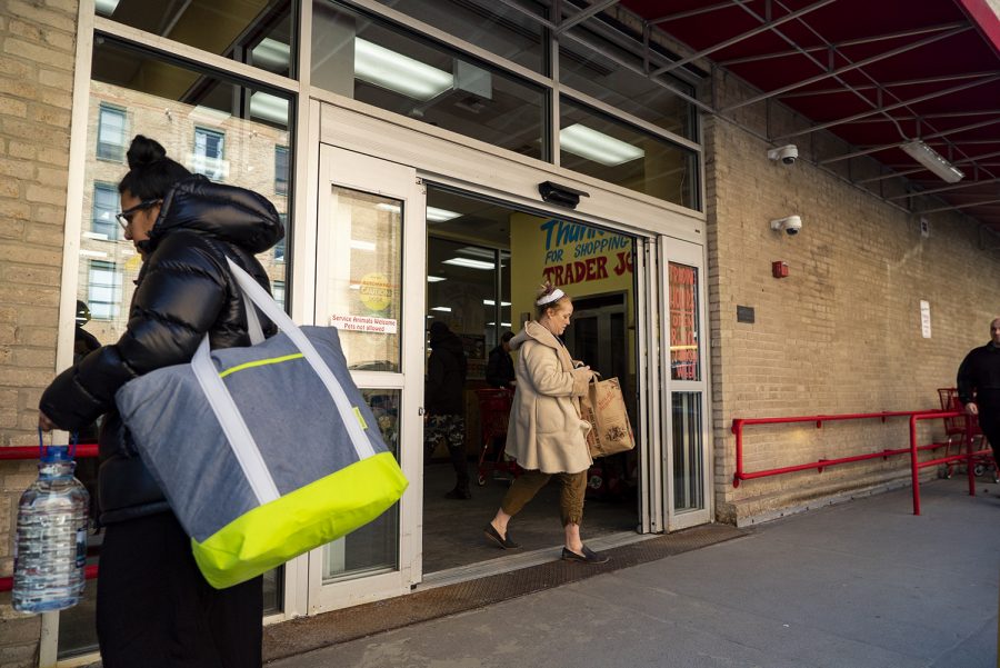 Some grocery stories are no longer allowing shoppers to use reusable bags as a preventative measure against the spread of the coronavirus.