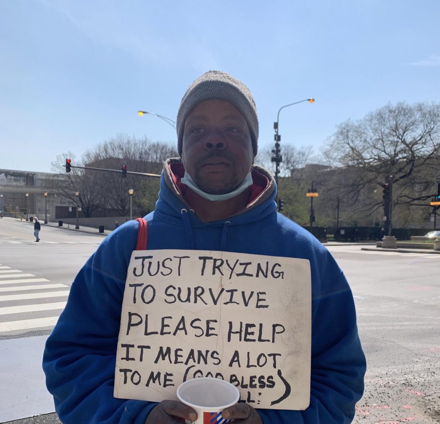 Surviving on the streets: Chicago supports panhandler population during pandemic