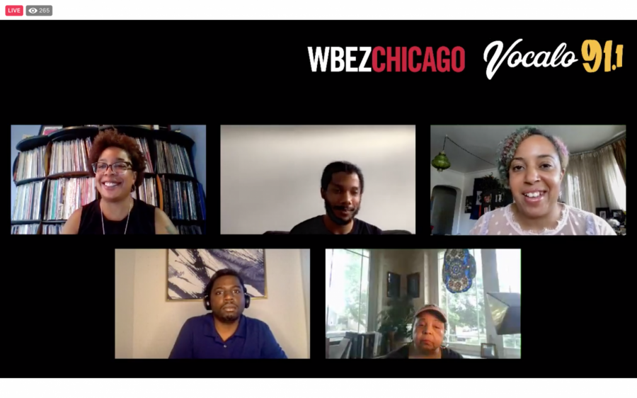  WBEZ-FM 91.5 and Vocalo 91.1 hosted a virtual event “Voices of the Movement: Black Activism and Organizing for Change” with a panel of black activists to discuss the historical fight for racial equity.