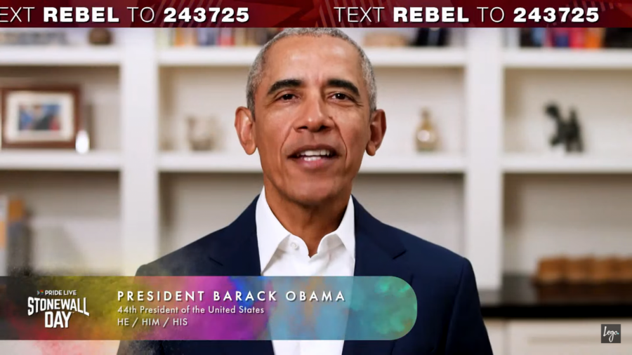 Obama promotes Pride, peaceful protests at virtual Stonewall Day