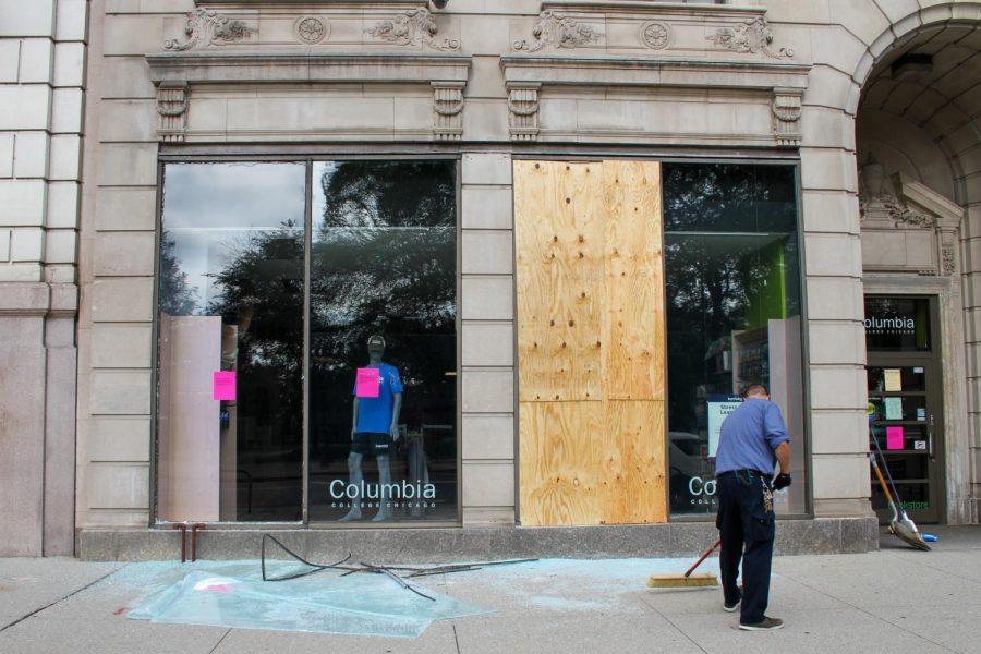 Campus closed following night of looting and violence downtown