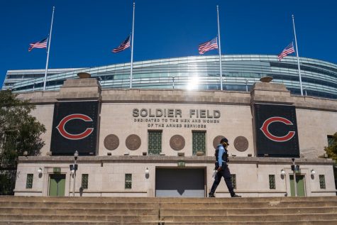 Chicago Bears win first home game without in-person attendance – The  Columbia Chronicle