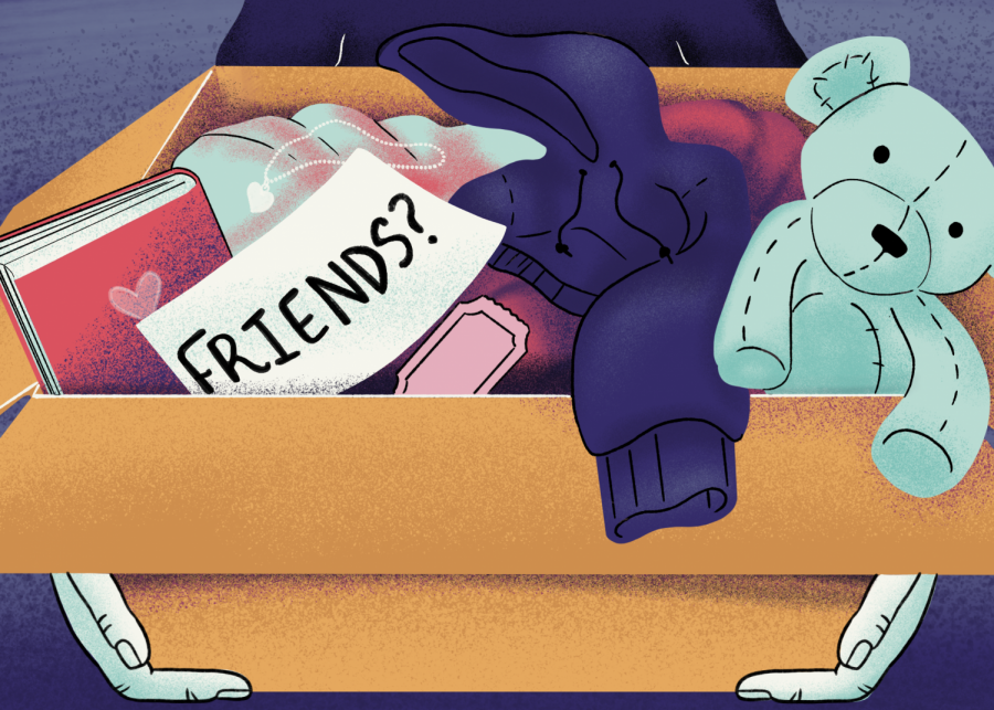 Awkward: How do you stay friends with an ex?