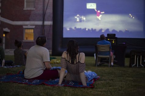 Columbia students, alumni, teachers and staff in the Dance program meet at Austin Town Hall Park, 5610 W. Lake St., for a screening of two of Netta Yerushalmys Paramodernities performances.