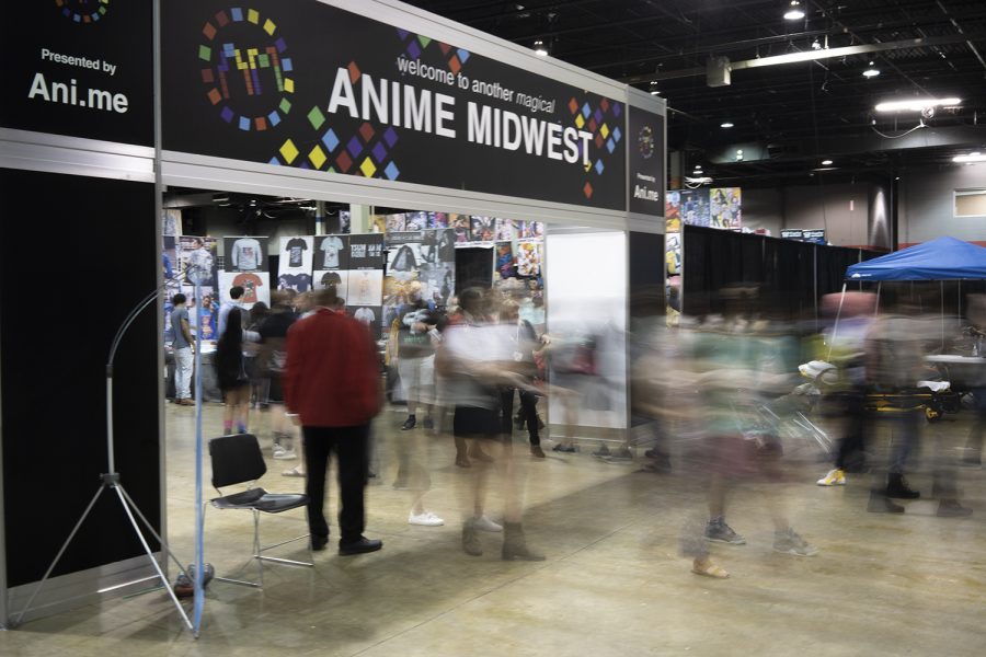 This year, more than 15,000 visitors participated in the Anime Midwest convention.
